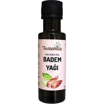 Tazemiz 100 ml Soğuk Pres Badem Yağı