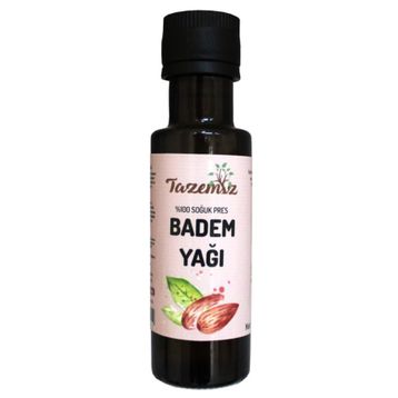 Tazemiz 100 ml Soğuk Pres Badem Yağı