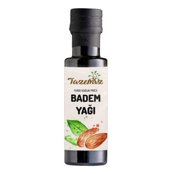 Tazemiz 100 ml Soğuk Pres Badem Yağı