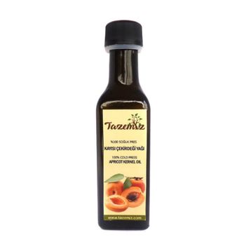 Tazemiz 100 ml Soğuk Pres Kayısı Çekirdeği Yağı