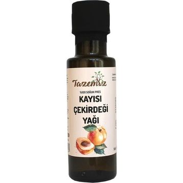 Tazemiz 100 ml Soğuk Pres Kayısı Çekirdeği Yağı