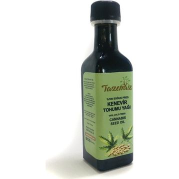 Tazemiz 100 ml Soğuk Pres Kenevir Tohumu Yağı