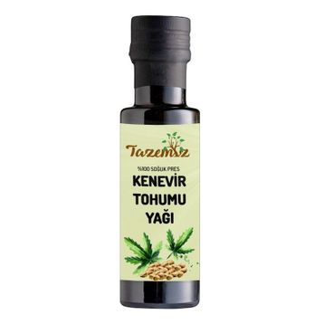 Tazemiz 100 ml Soğuk Pres Kenevir Tohumu Yağı