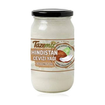 Tazemiz 100 ml Soğuk Sıkım Hindistan Cevizi Yağı