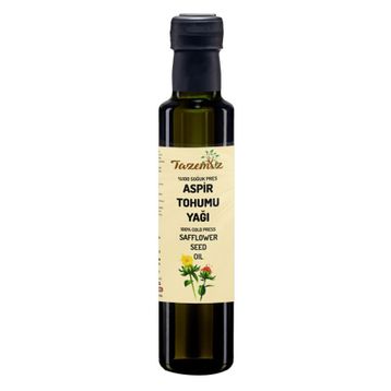 Tazemiz 250 ml Soğuk Pres Aspir Tohumu Yağı