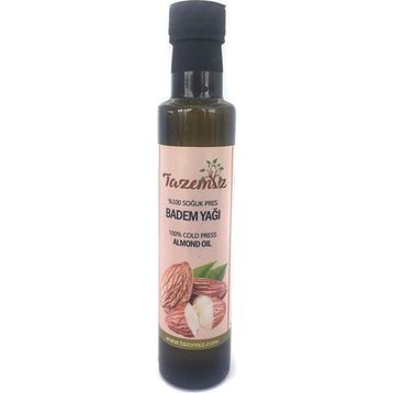 Tazemiz 250 ml Soğuk Pres Badem Yağı