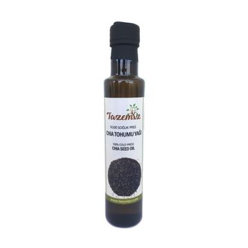 Tazemiz 250 ml Soğuk Pres Chia Tohumu Yağı