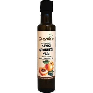 Tazemiz 250 ml Soğuk Pres Kayısı Çekirdeği Yağı