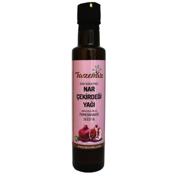Tazemiz 250 ml Soğuk Pres Nar Çekirdeği Yağı
