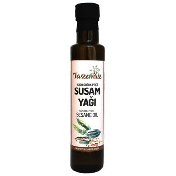Tazemiz 250 ml Soğuk Pres Susam Yağı