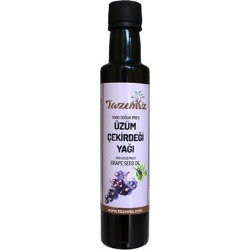 Tazemiz 250 ml Soğuk Pres Üzüm Çekirdeği Yağı