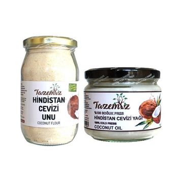Tazemiz 300 ml Soğuk Pres Hindistan Cevizi Yağı