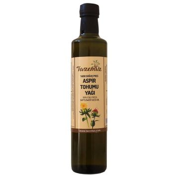 Tazemiz 500 ml Soğuk Pres Aspir Tohumu Yağı