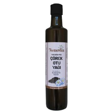 Tazemiz 500 ml Soğuk Pres Çörek Otu Yağı