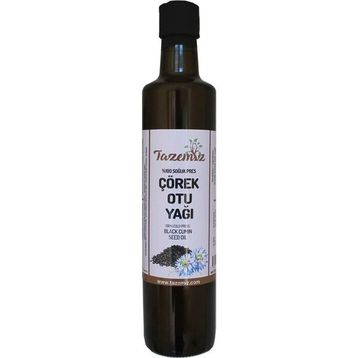 Tazemiz 500 ml Soğuk Pres Çörek Otu Yağı