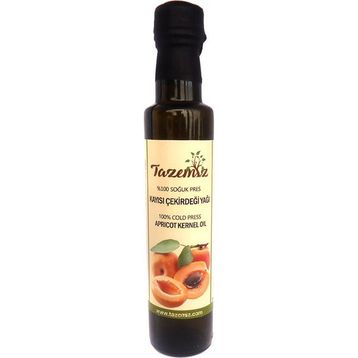 Tazemiz 500 ml Soğuk Pres Kayısı Çekirdeği Yağı