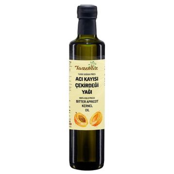 Tazemiz 500 ml Soğuk Pres Kayısı Çekirdeği Yağı