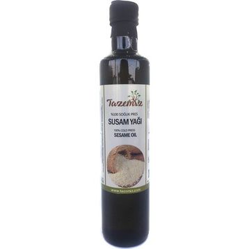 Tazemiz 500 ml Soğuk Pres Susam Yağı