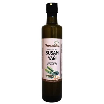 Tazemiz 500 ml Soğuk Pres Susam Yağı