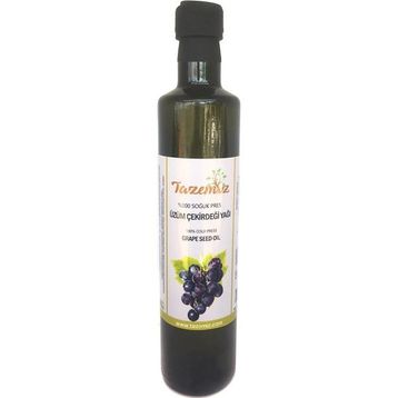 Tazemiz 500 ml Soğuk Pres Üzüm Çekirdeği Yağı