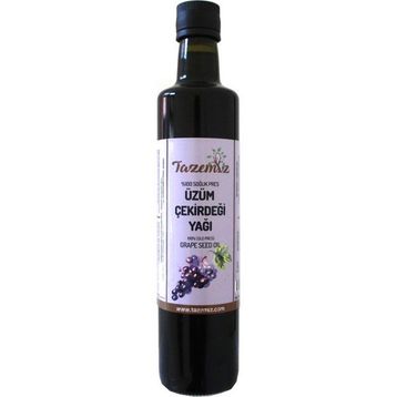 Tazemiz 500 ml Soğuk Pres Üzüm Çekirdeği Yağı