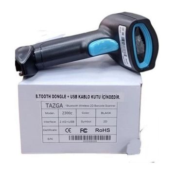Tazga TSC 2300C Bluetooth Wifi 2D Barkod Okuyucu