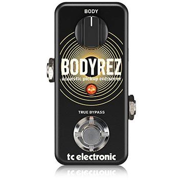 TC Electronic BodyRez Acoustic Pickup Enhancer Siyah Efekt Pedalı
