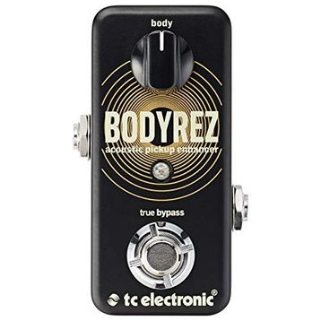 TC Electronic BodyRez Acoustic Pickup Enhancer Siyah Efekt Pedalı