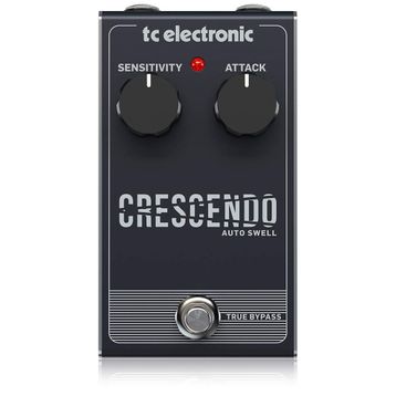TC Electronic Crescendo Auto Swell Siyah Efekt Pedalı