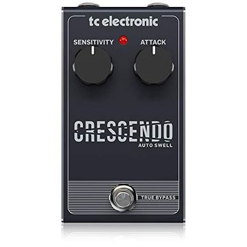TC Electronic Crescendo Auto Swell Siyah Efekt Pedalı