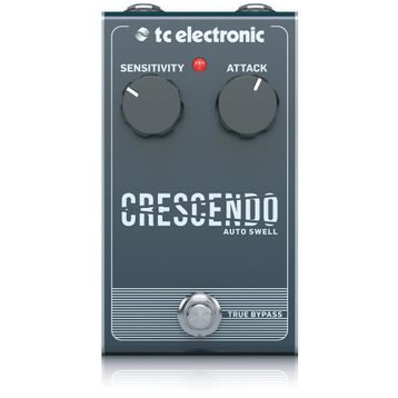 TC Electronic Crescendo Auto Swell Siyah Efekt Pedalı