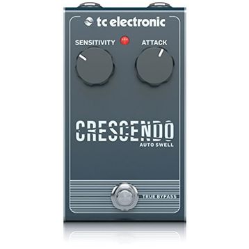 TC Electronic Crescendo Auto Swell Siyah Efekt Pedalı