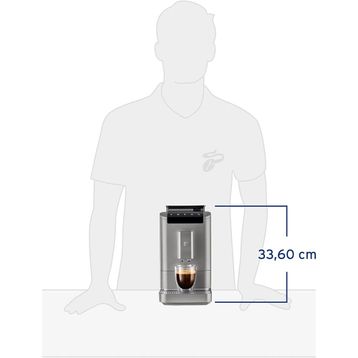 Tchibo Esperto2 Caffe Titanyum Gümüş Tam Otomatik Kahve Makinesi