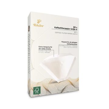Tchibo No:4 80'li Filtre Kahve Kağıdı (2 adet)