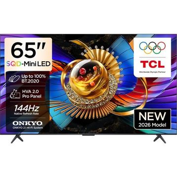 TCL 65Q7D Pro 65 inç 165 Ekran 4K Ultra HD Google SQD MiniLED TV