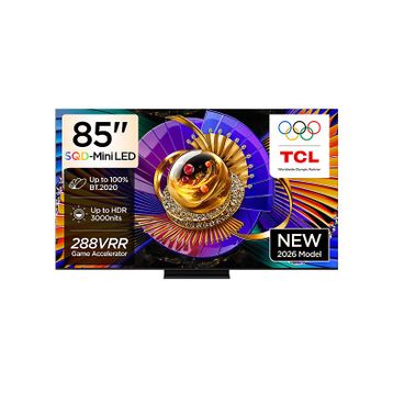 TCL 85C7L 85 inç 216 Ekran 4K Ultra HD Google SQD MiniLED TV