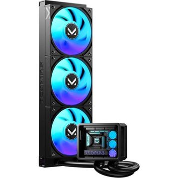 Tcomas Cube 360 mm Siyah İşlemci Sıvı Soğutucu