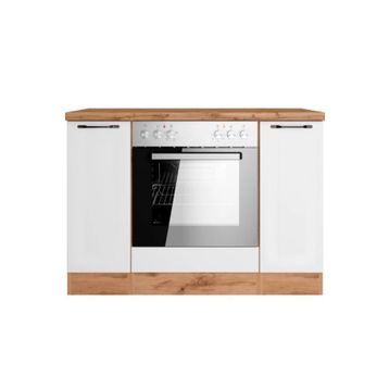Tdesigno 2 Kapaklı Beyaz Misya Ankastre Fırın Dolabı