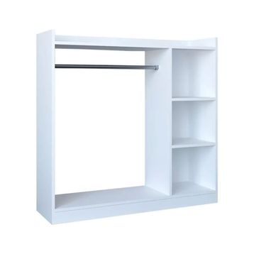 Tdesigno Ala 120 cm Beyaz Gardırop