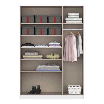 Tdesigno Almina 135 cm 3 Kapaklı Gardırop