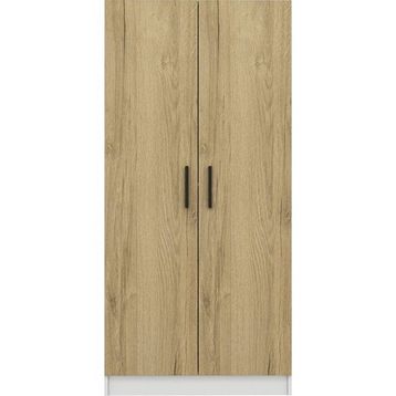 Tdesigno Alper 80 cm Meşe Gardırop