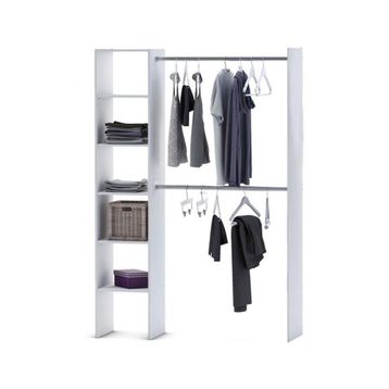 Tdesigno Efil Beyaz 140 CM Gardırop