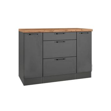 Tdesigno Frigya 3 Çekmeceli 2 Kapaklı Mutfak Dolabı