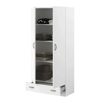 Tdesigno Selin 80 cm Beyaz Gardırop