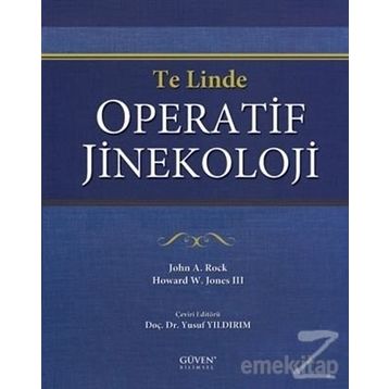 Te Linde Operatif Jinekoloji - Howard W. Jones