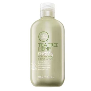 Tea Tree Oil 300 ml Hemp Kenevir Özlü Vegan Saç Vücut Bakım Şampuanı