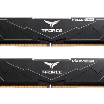 Team FLBD532G6000HC38JDC01 T-Force 32 GB 2x16 Vulcan Black 6000mhz CL38 DDR5 RAM