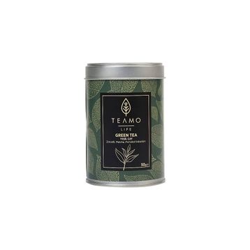 Teamolife 50 gr Beyaz Çaylı Organik Dökme Yeşil Çay