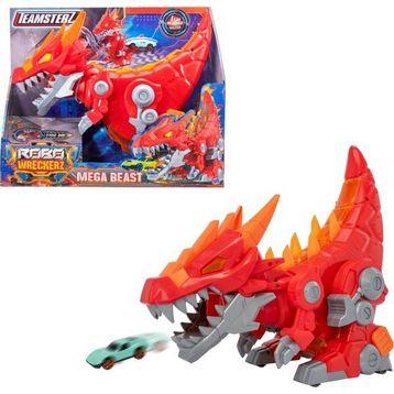 Teamsterz Sesli ve Işıklı Robo Wreckerz Mega Beast Oyun Seti