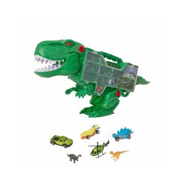 Teamsterz Sesli ve Işıklı T Rex Transporter Oyun Seti